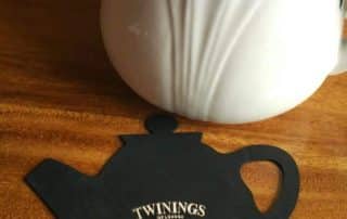 Tea Marketing – Custom Shape Coasters by Twinings
