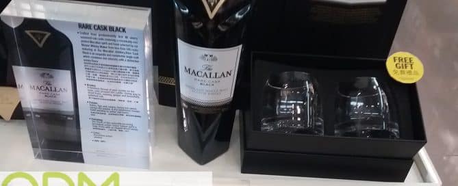 The Macallan Promo Idea - Custom Whiskey Glasses