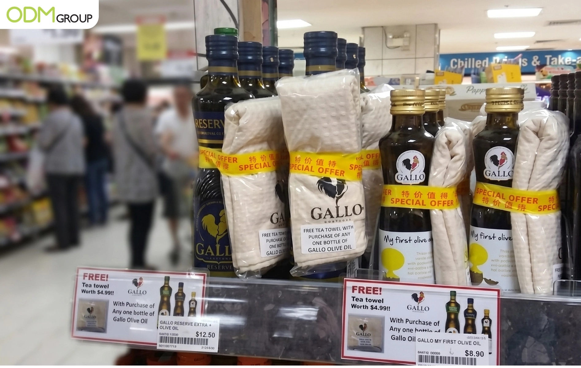 branded-towel-gallo-olive-oil-promotion