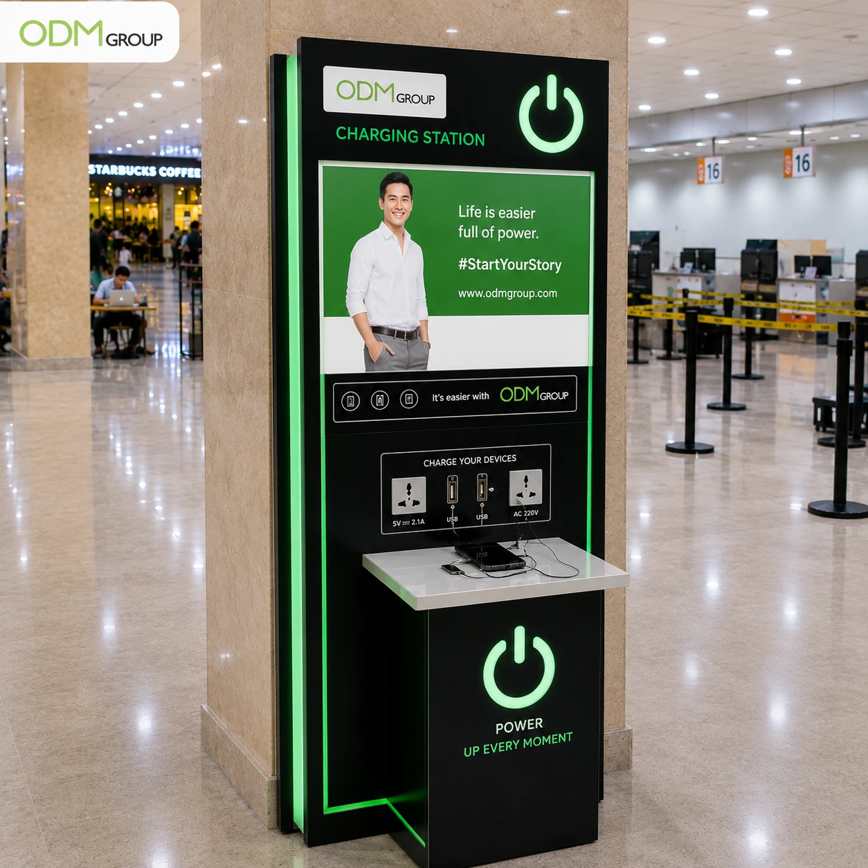 Branded Charging Station