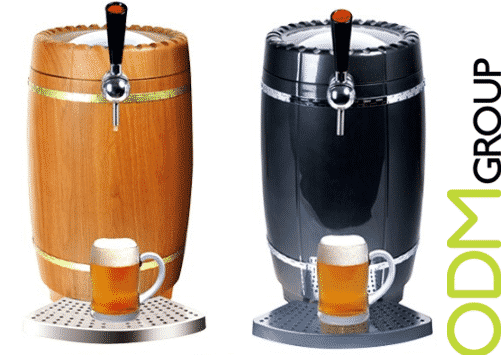 Custom Barrel Shape Dispenser – Beer Promo Idea