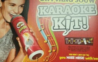 In Store Promo - Custom Karaoke Set by Pringles