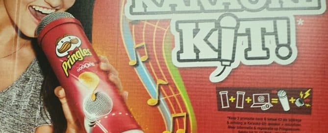 In Store Promo - Custom Karaoke Set by Pringles