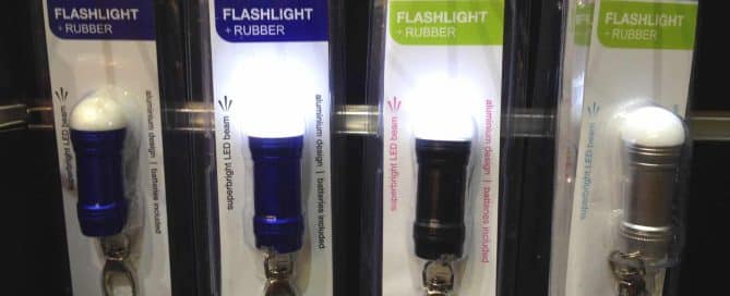 Branded LED Keychain Flashlight