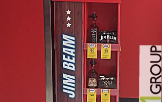 Liquorland POS Display for Jack Daniel's & Jim Beam