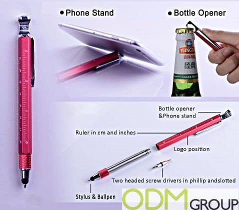 New Marketing Idea: Custom Multi-functional Promo Pen