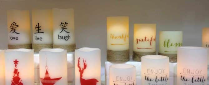 Winter Promo- Branded LED Candles