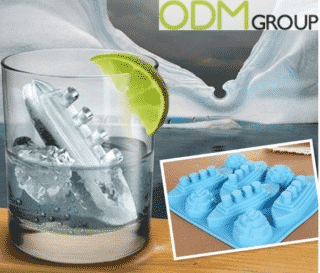 Silicone Custom Shaped Ice Trays for Your Promotion