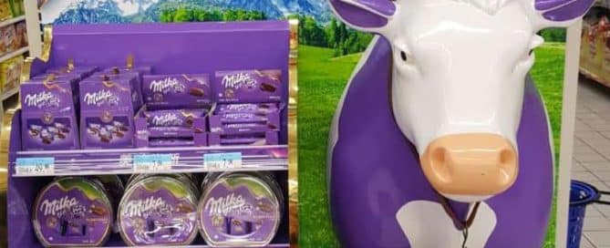 In-Store Marketing: Milka's Original POS Display