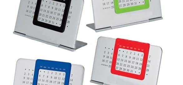 New Promo Idea Plastic Custom Desk Calendar