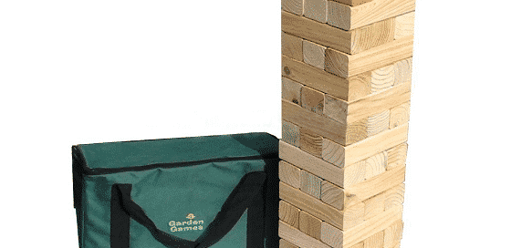 Promotional Games: Branded Giant Stacking Block Tower