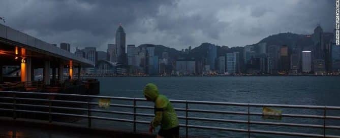 Typhoon Closes HK Megashow
