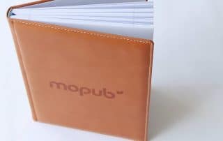 High-end Branded PU Notebook offered by Mopub