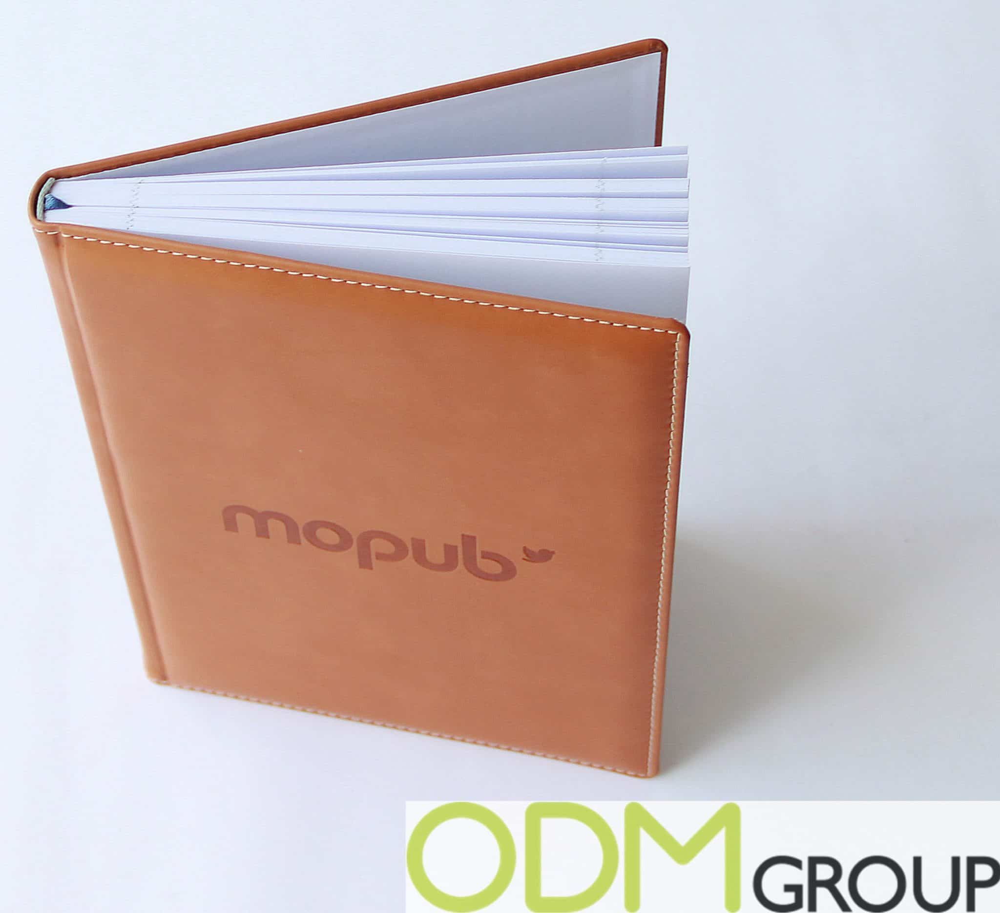 High-end Branded PU Notebook offered by Mopub