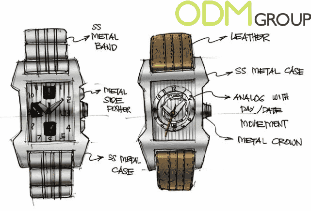 Chinese New Year Rooster Gift: Branded Custom Watch