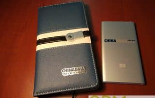 Competitive Promotion - Branded Notebook and Powerbank