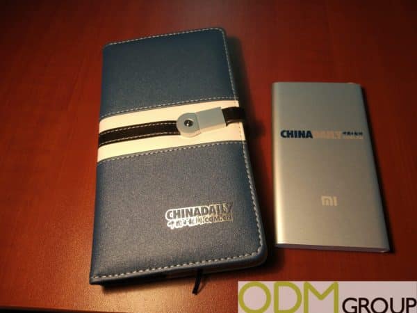 Competitive Promotion - Branded Notebook and Powerbank