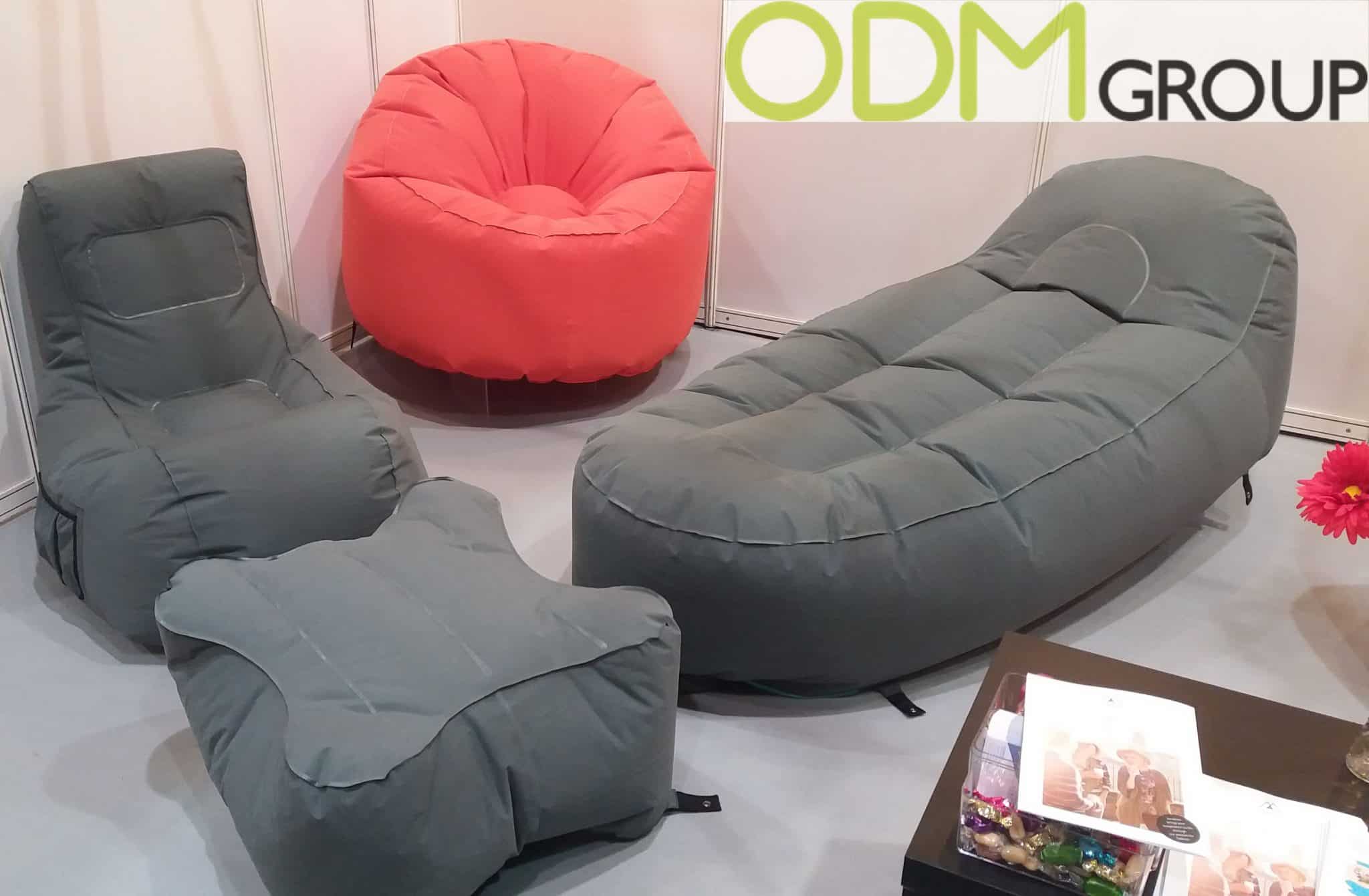 Custom Inflateable Seatings at HK Mega Show
