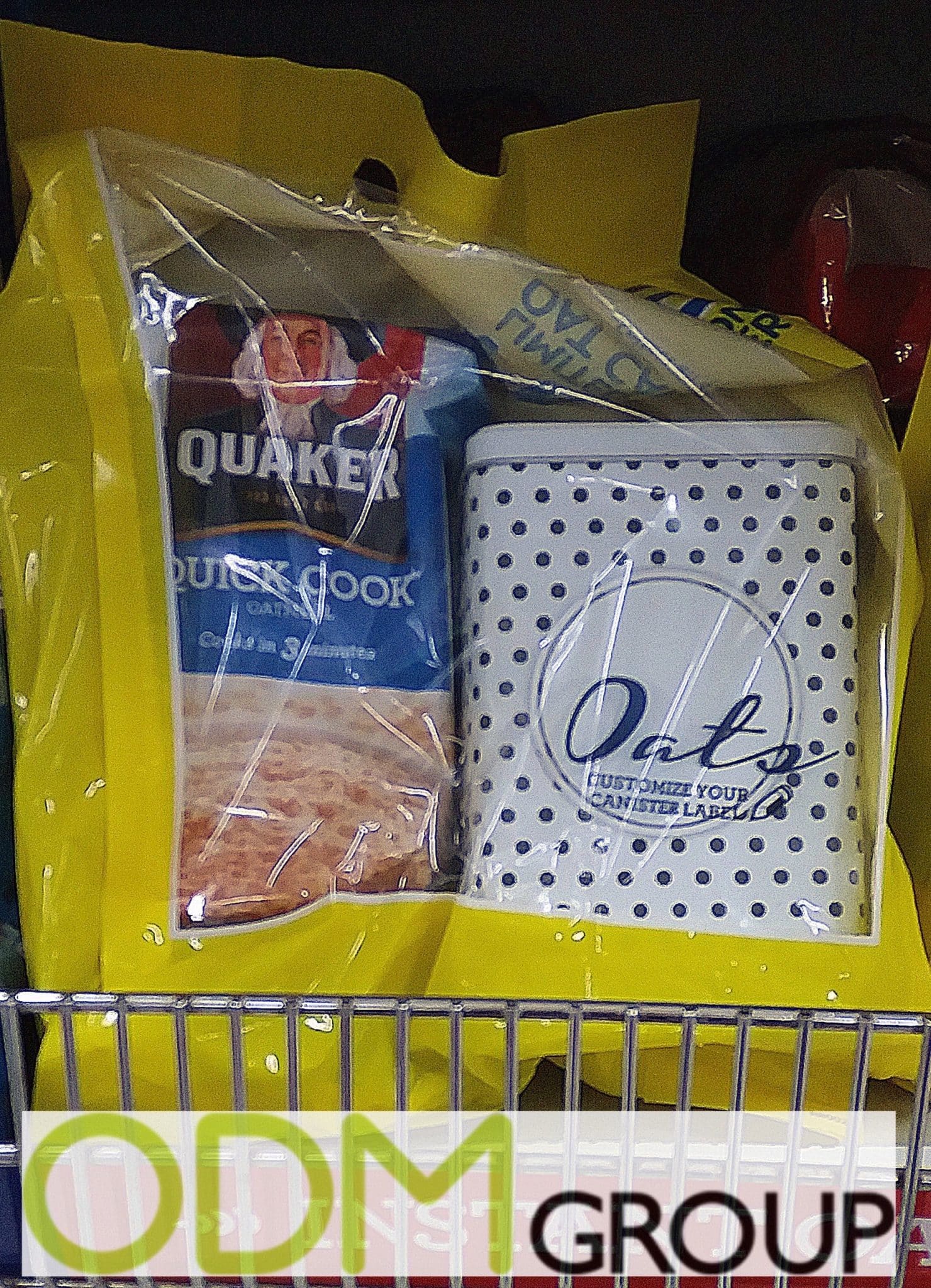 Gift with purchase by Quaker - Free oat canister