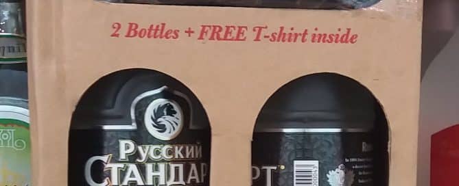 Drinks Promotion by Russian Standard and Fundador
