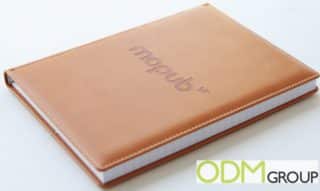 High-end Branded PU Notebook offered by Mopub