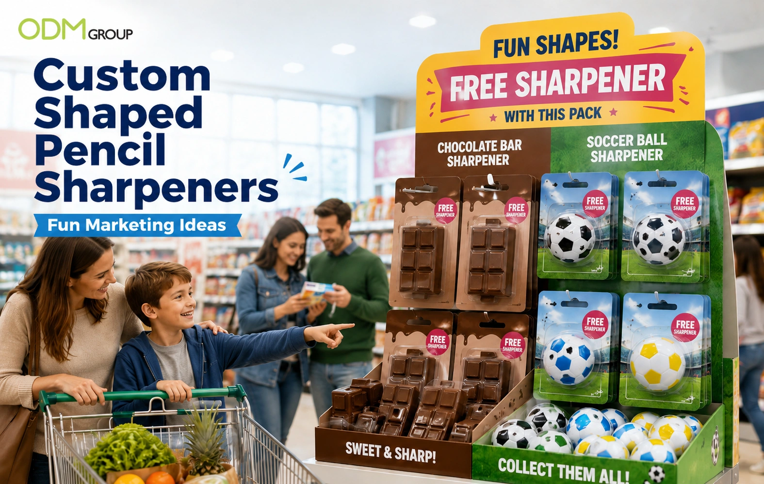 Custom Shaped Pencil Sharpeners