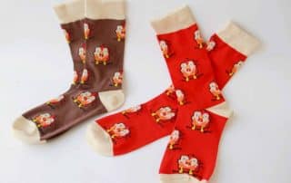 Chinese New Year Rooster Socks