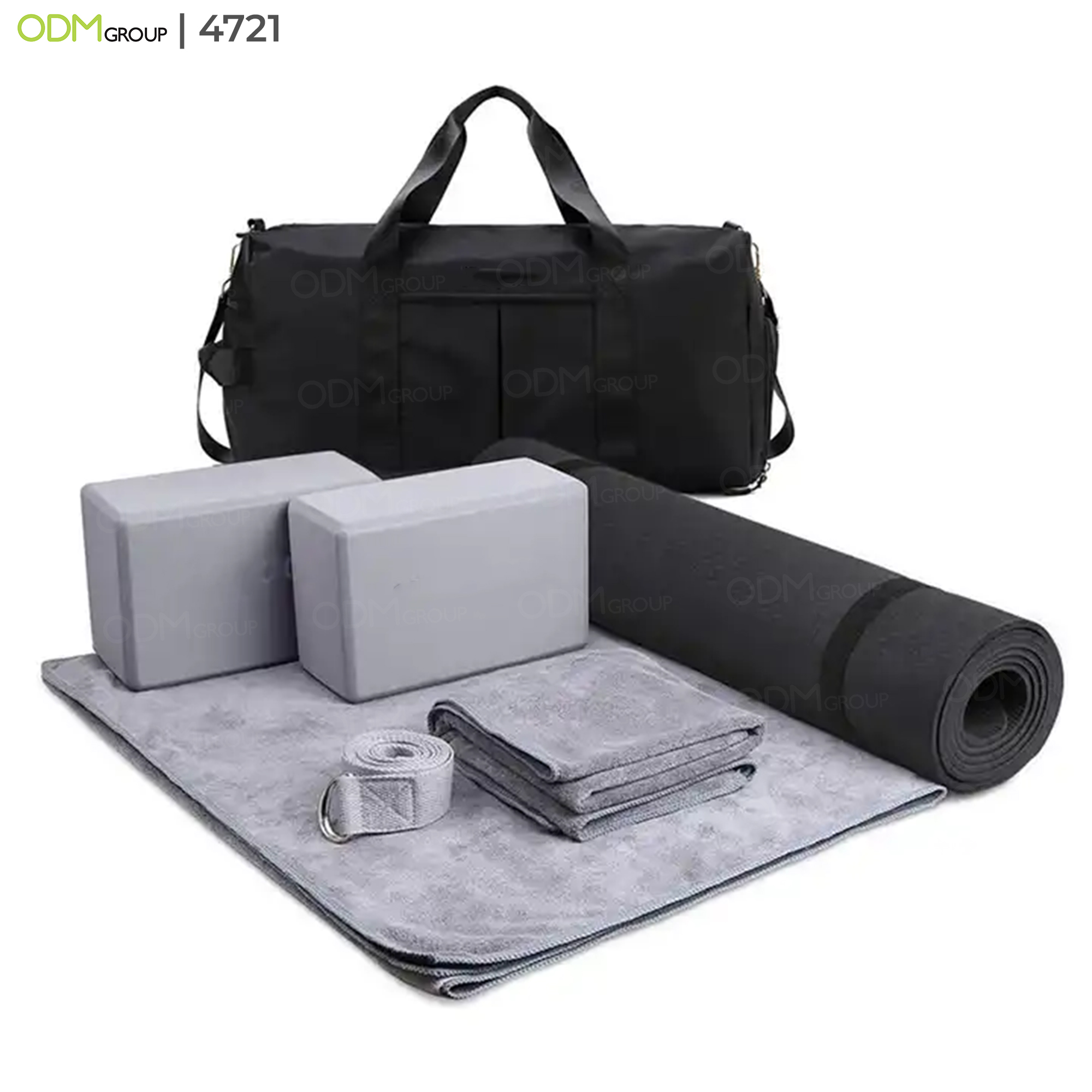 Eco-Friendly Fitness Yoga Mat Set