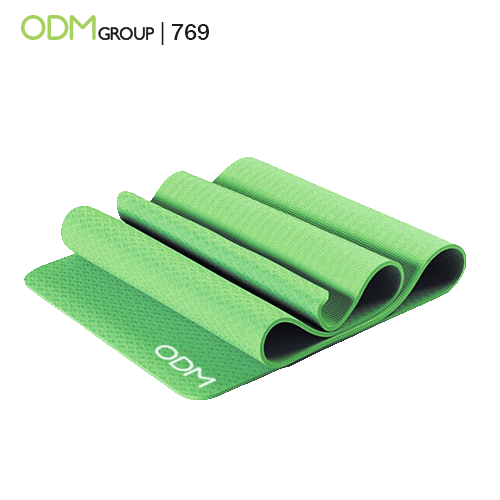 Branded Yoga Mat with Logo