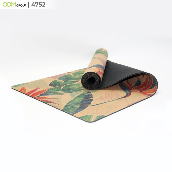 Sustainable Rubber Cork Yoga Mat