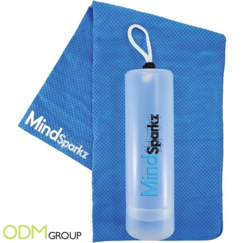 Branded Cooling Towels for Sports Promotions
