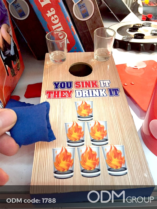 Summer Promo Idea – Mini Drinking Toss Game