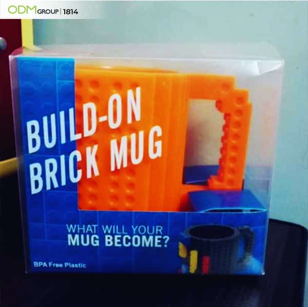 Build-On Brick Mug: A Fun Promotional Idea You Wouldn't Want to Miss!