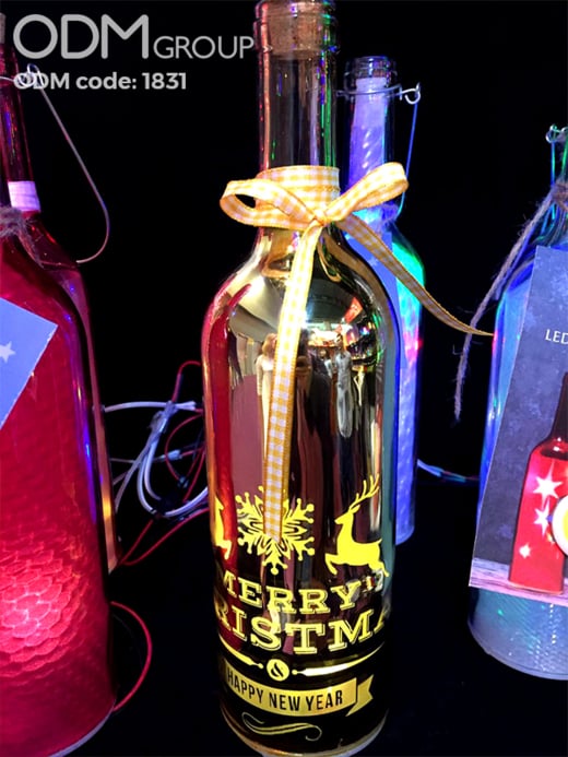 Custom LED Bottles to Light Up Your Christmas Promotion