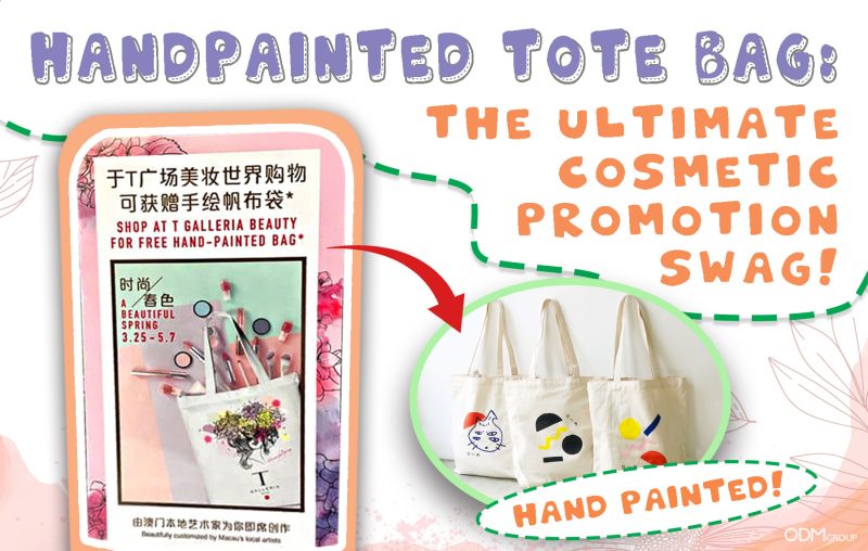 Hand-Printed Tote Bag