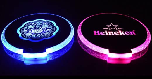 LED Coaster- promotional gift