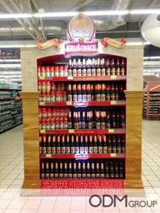 Exciting POS Display for Beer - Used By Krusovice 