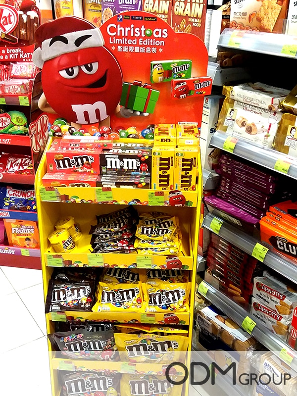 Christmas POS Displays - Excellent Examples by Global Chocolate Brands