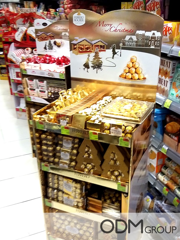 Christmas POS Displays - Excellent Examples by Global Chocolate Brands