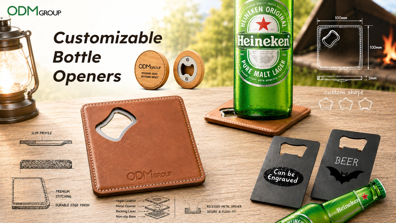 Customizable Bottle Openers