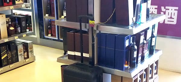 Drinks Promotions – GWP Trolley bag in Singapore’s Duty Free