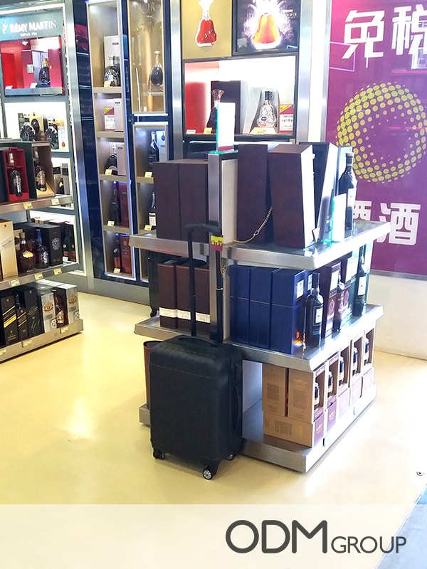 Drinks Promotions – GWP Trolley bag in Singapore’s Duty Free