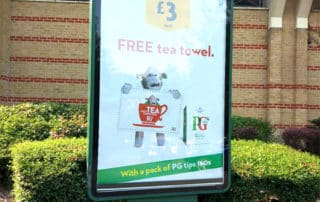Truly British GWP Idea - Free tea towel by PG tips