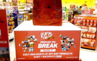 Kit Kat Promotional Backpack - Marketing in Singapore
