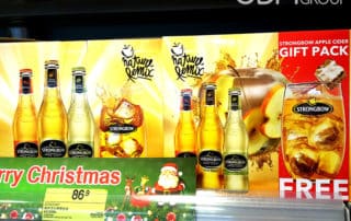 Promotional Cider Glasses by Strongbow - GWP in HK