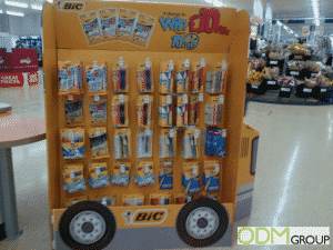 Back To School In-Store Display by BIC