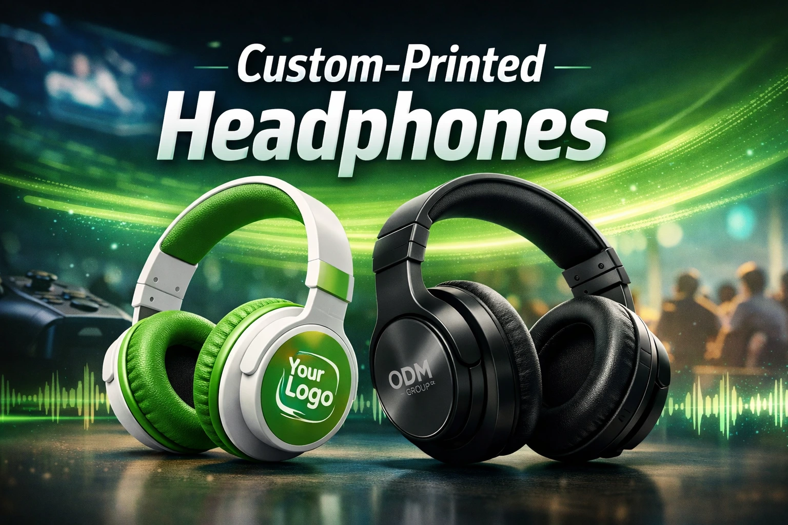 Custom-Printed Headphones 4 Custom-Printed Headphones 4