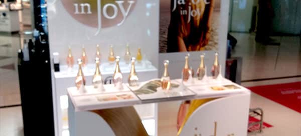 Perfume POS Display by Dior in Hong Kong