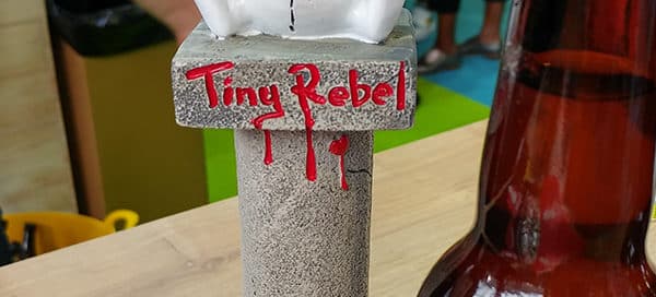 Drinks Promo Idea - Custom beer tap example by Tiny Rebel