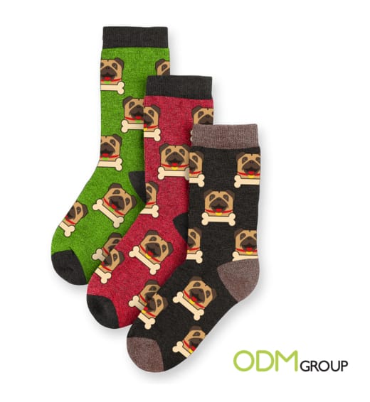 Year of the Pug Socks - A 2018 Gift for Chinese New Year
